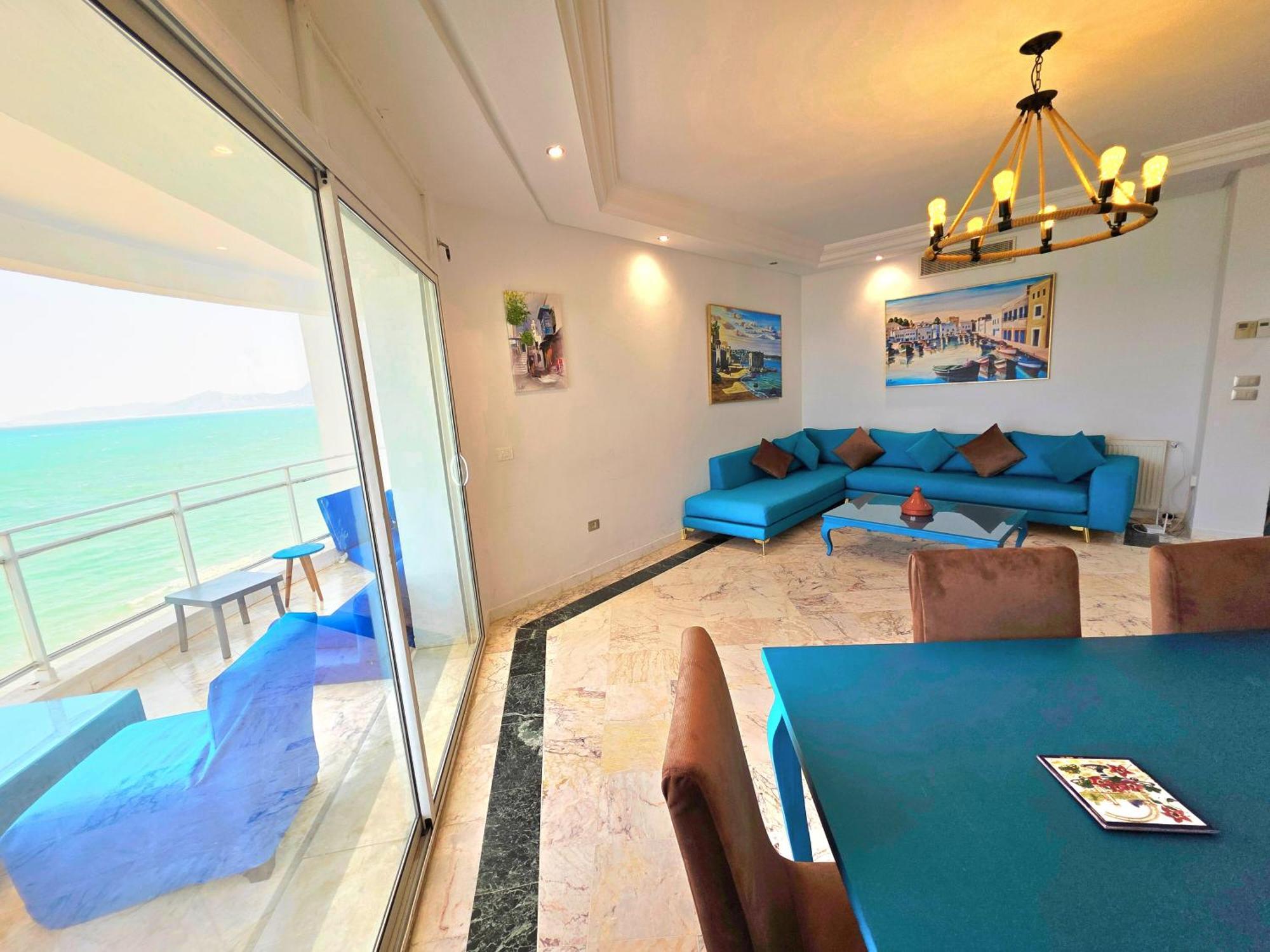 La Perle Bleue Appartement La Goulette Buitenkant foto
