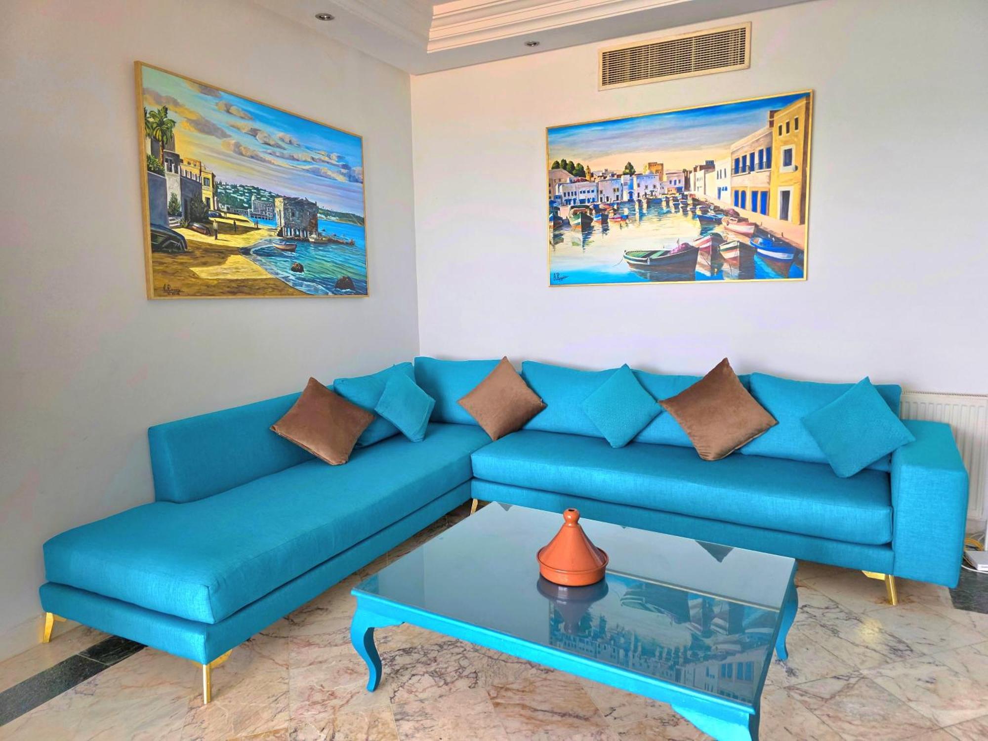 La Perle Bleue Appartement La Goulette Buitenkant foto